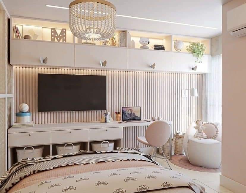 TV Unit And Wall Panel